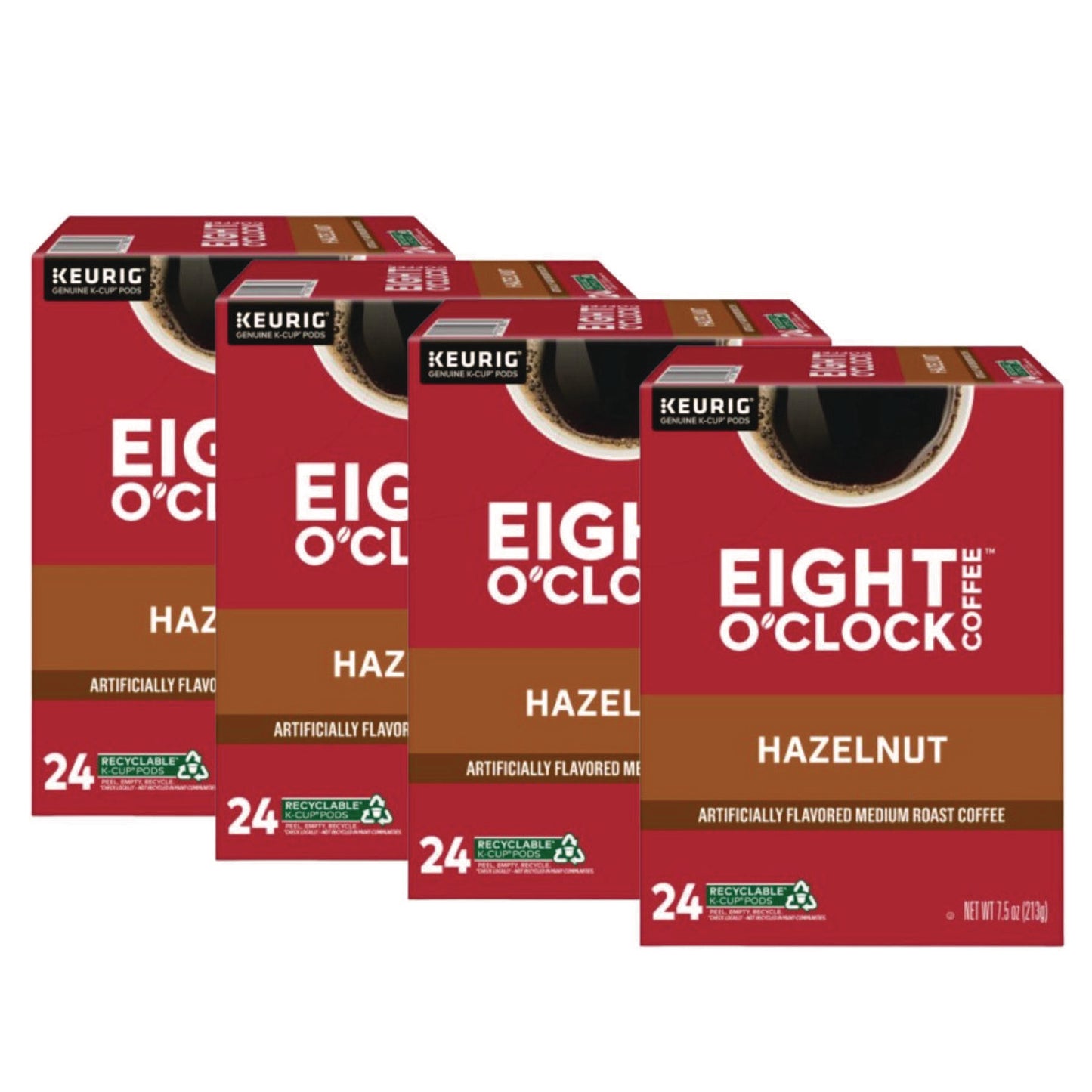 Eight O'Clock Hazelnut Coffee K-Cups, 96/Carton (GMT6406CT)