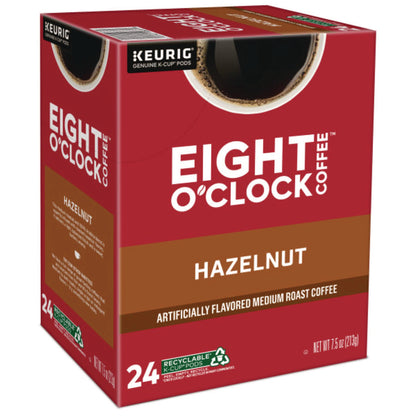 Eight O'Clock Hazelnut Coffee K-Cups, 96/Carton (GMT6406CT)