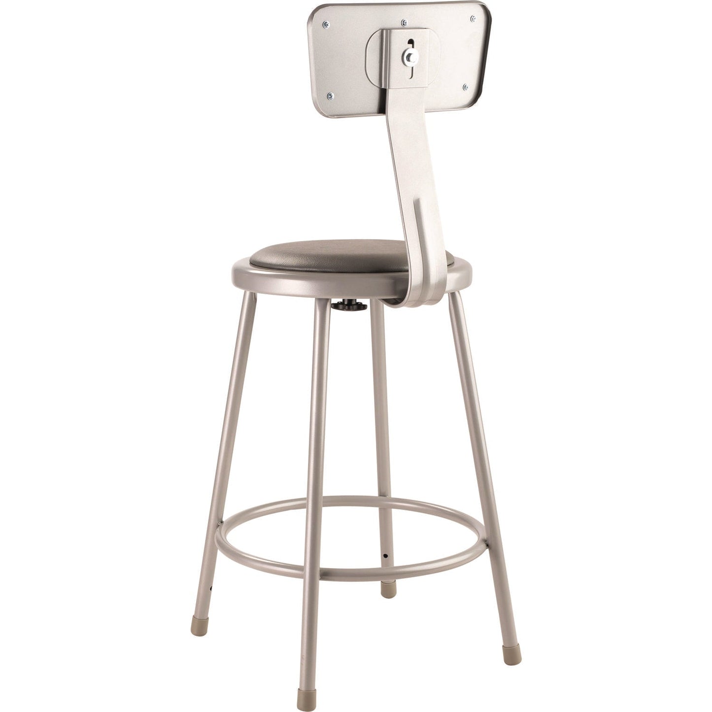 nps-r-6400-series-heavy-duty-vinyl-padded-steel-stool-with-backrest-supports-up-to-500-lbs-24-seat-height-gray-seat-gray-base-nps6424b_3