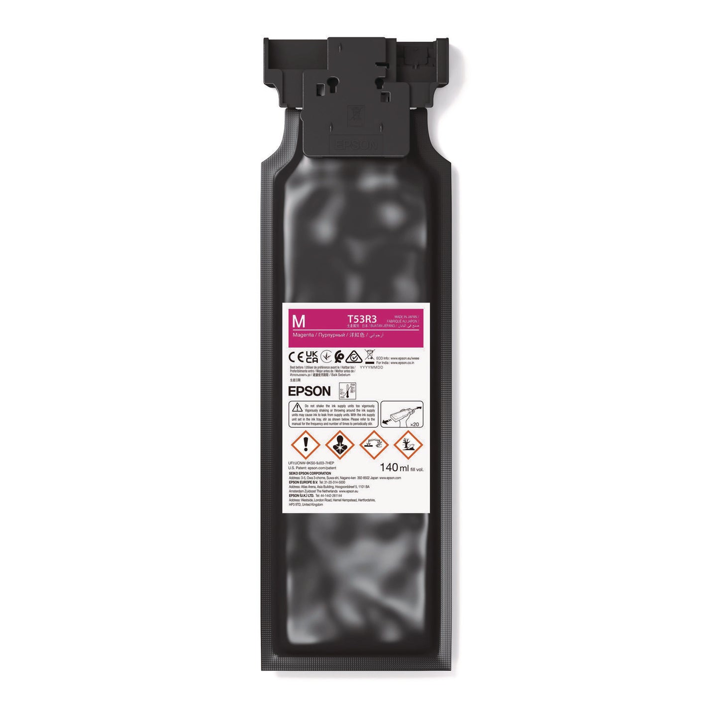 Epson® T53R320 (T53R) UltraChrome UV Ink, Magenta (EPST53R320)