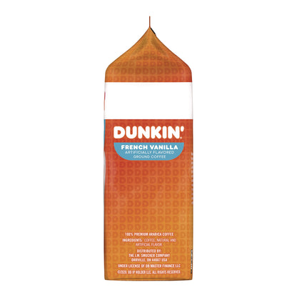 Dunkin'® French Vanilla Coffee, 18 oz Bag (FOL00680)