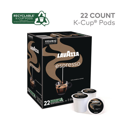 Lavazza Perfetto Espresso Coffee K-Cups, 22/Box (LAV6000)