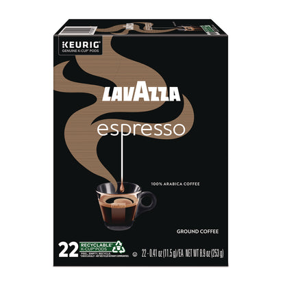 Lavazza Perfetto Espresso Coffee K-Cups, 22/Box (LAV6000)