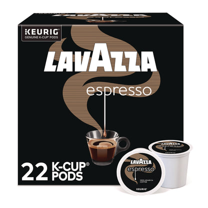 Lavazza Perfetto Espresso Coffee K-Cups, 22/Box (LAV6000)