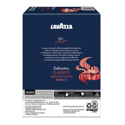Lavazza Classico Coffee K-Cups, 22/Box (LAV6001)