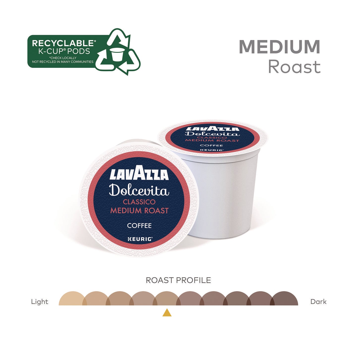 Lavazza Classico Coffee K-Cups, 22/Box (LAV6001)