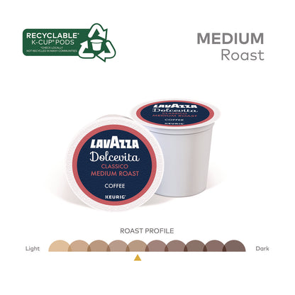 Lavazza Classico Coffee K-Cups, 22/Box (LAV6001)