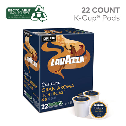 Lavazza Gran Aroma Coffee K-Cups, 22/Box (LAV6002)