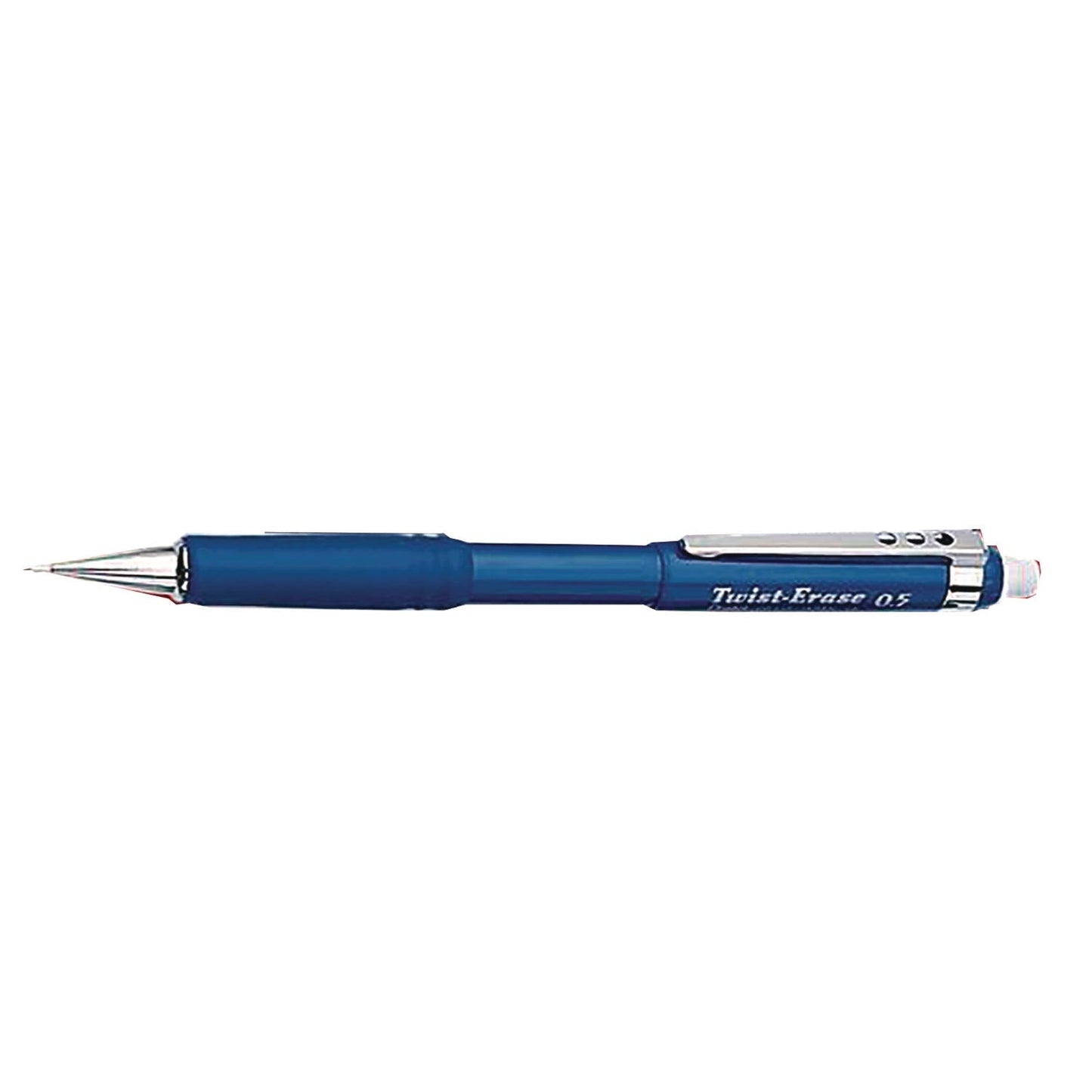 pentel-r-twist-erase-iii-mechanical-pencil-0-5-mm-hb-2-black-lead-black-blue-barrel-2-pack-penqe515bpk6_3