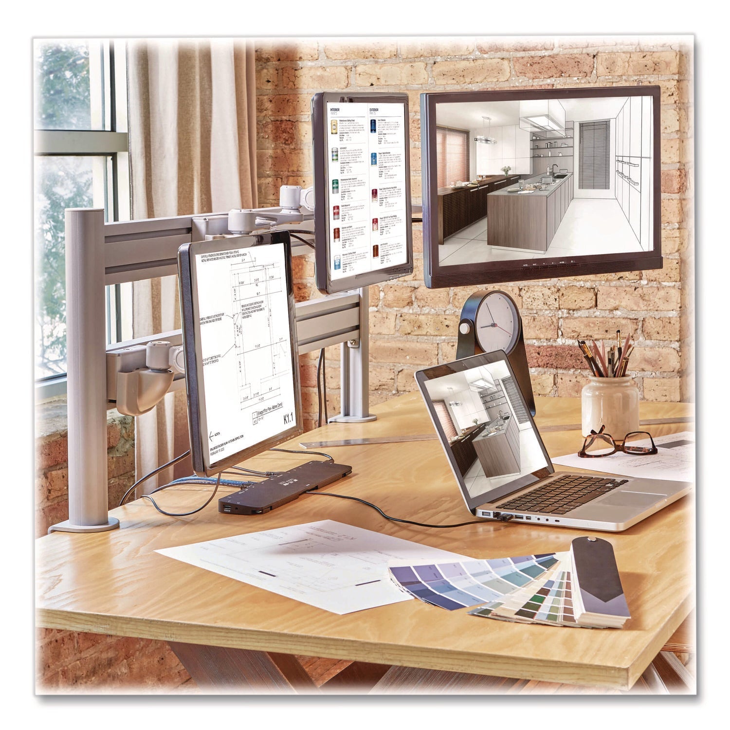 tripp-lite-by-eaton-monitor-mount-for-slat-wall-system-for-32-tvs-4-9w-x-5-1d-x-7-5h-silver-supports-22-lb-trpdmsw1332staa_4