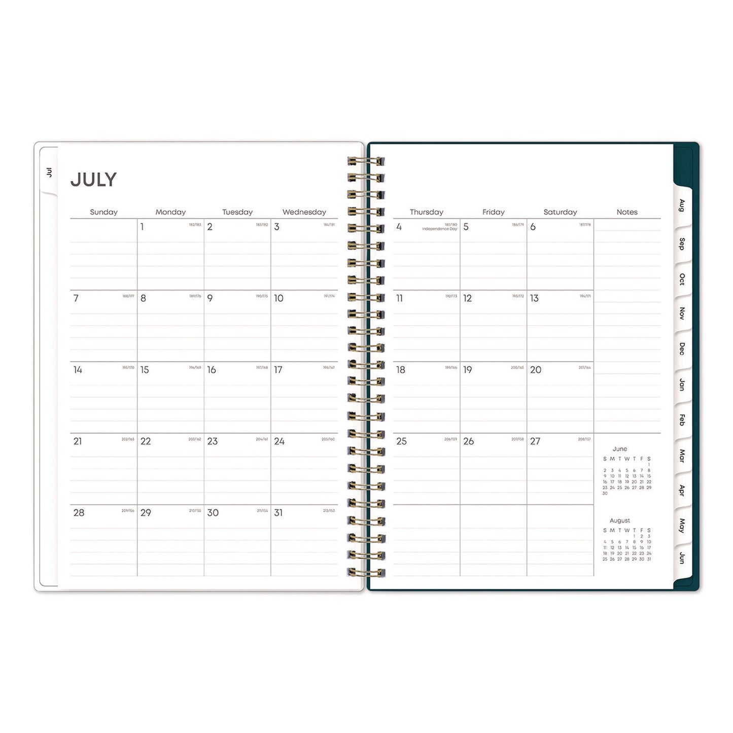 blue-sky-r-greta-academic-year-weekly-monthly-planner-floral-artwork-8-63-x-5-88-green-cover-12-month-july-2024-to-june-2025-bls136482a25_3