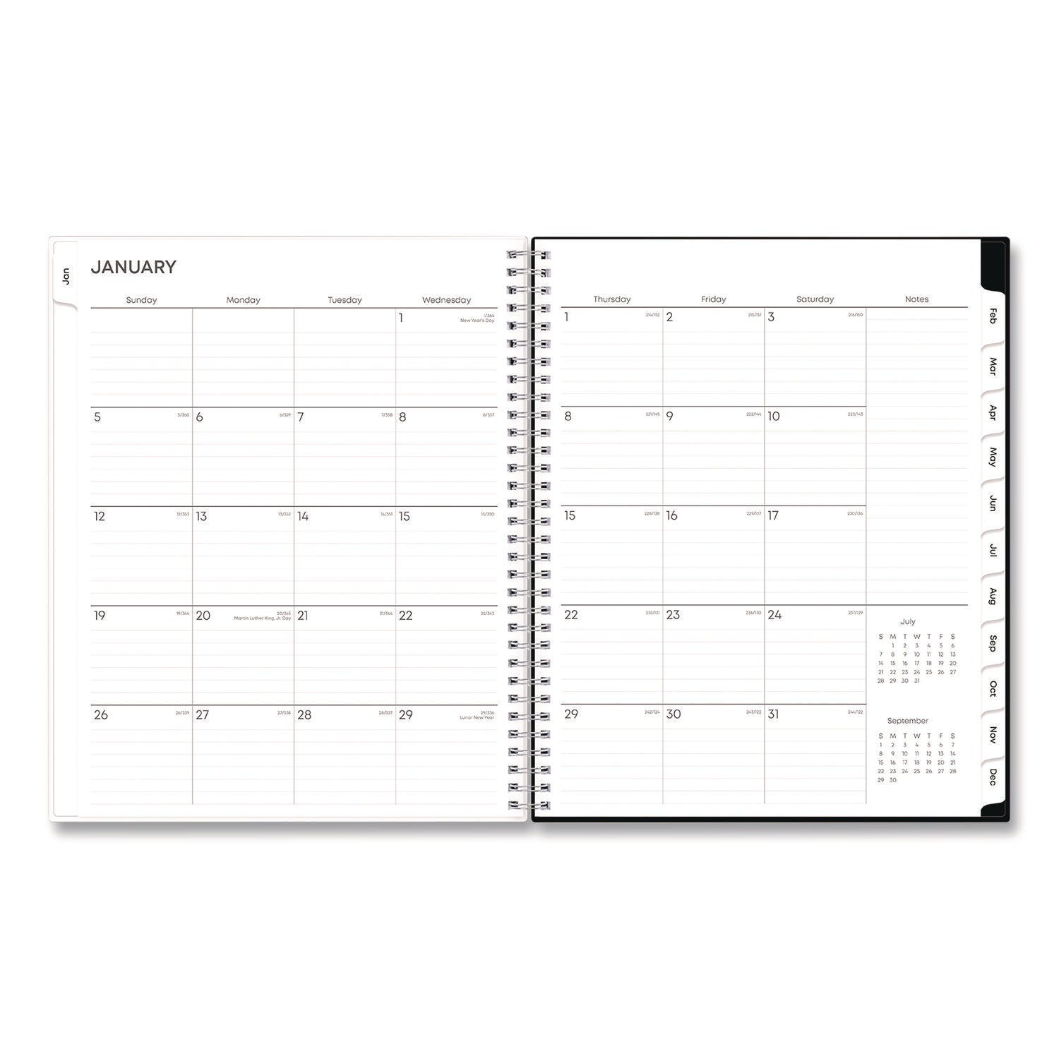 blue-sky-r-analeis-create-your-own-cover-weekly-monthly-planner-floral-artwork-11-x-8-5-white-black-coral-12-month-jan-dec-2025-bls10000125_3