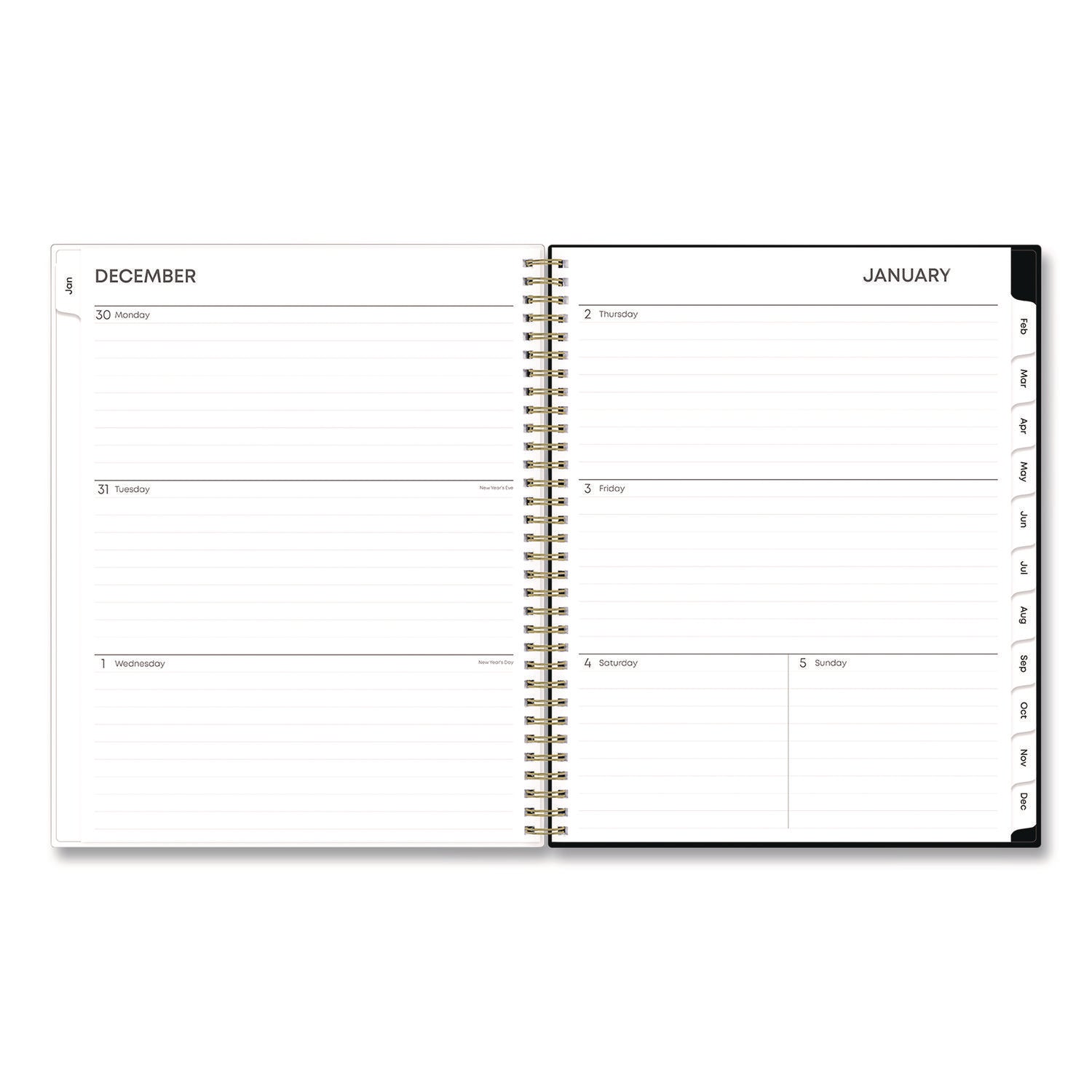 blue-sky-r-baccara-dark-create-your-own-cover-weekly-monthly-planner-floral-11-x-8-5-gray-white-gold-cover-12-month-jan-dec-2025-bls11021125_2