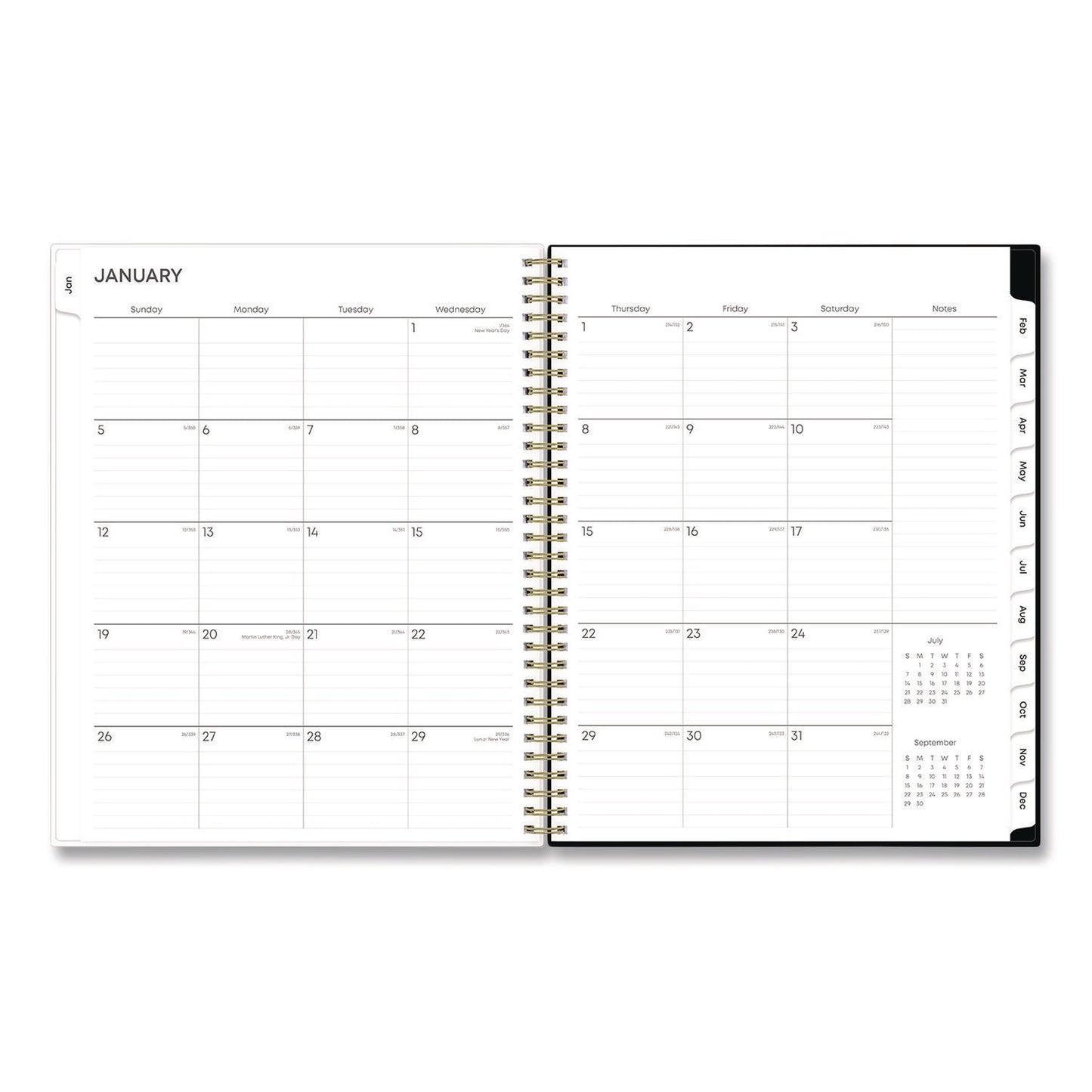 blue-sky-r-baccara-dark-create-your-own-cover-weekly-monthly-planner-floral-11-x-8-5-gray-white-gold-cover-12-month-jan-dec-2025-bls11021125_3