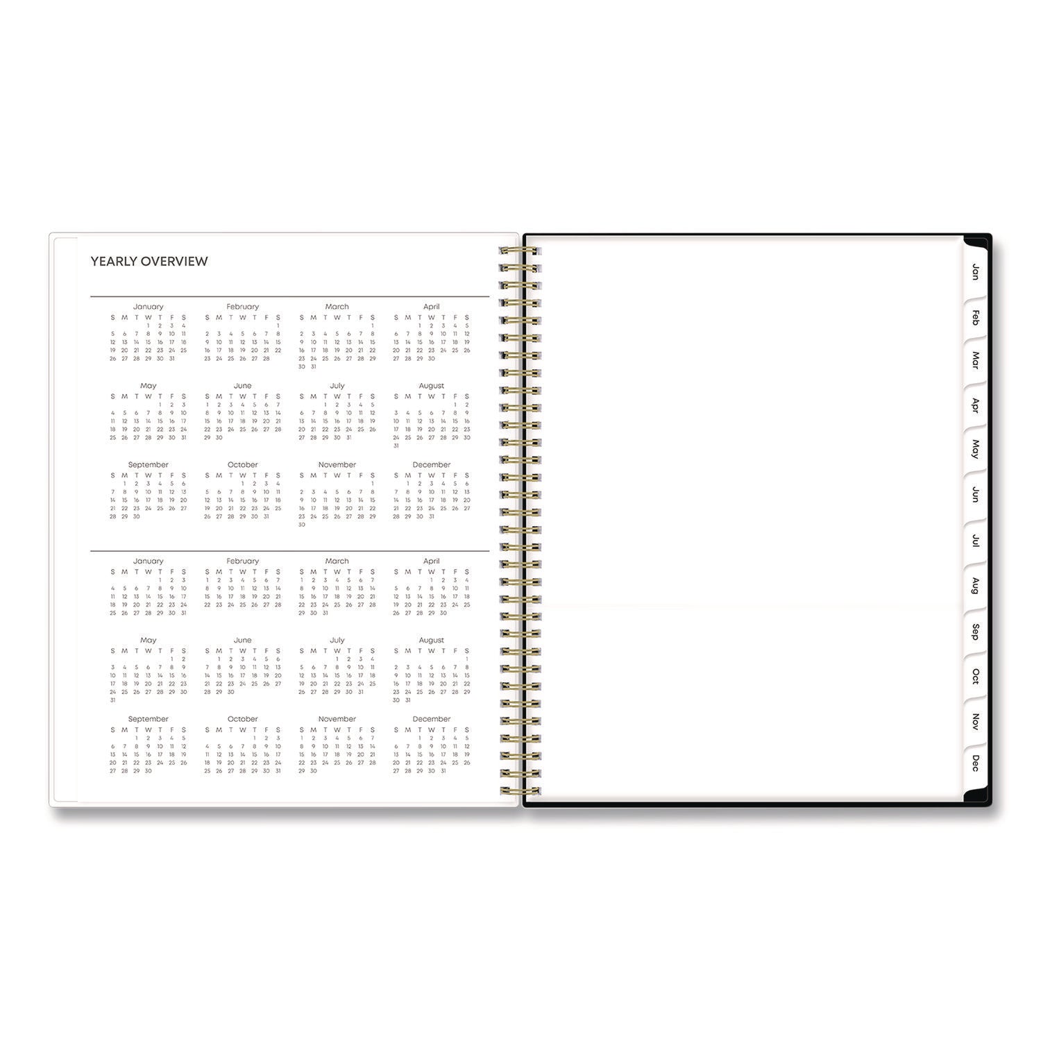 blue-sky-r-baccara-dark-create-your-own-cover-weekly-monthly-planner-floral-11-x-8-5-gray-white-gold-cover-12-month-jan-dec-2025-bls11021125_4
