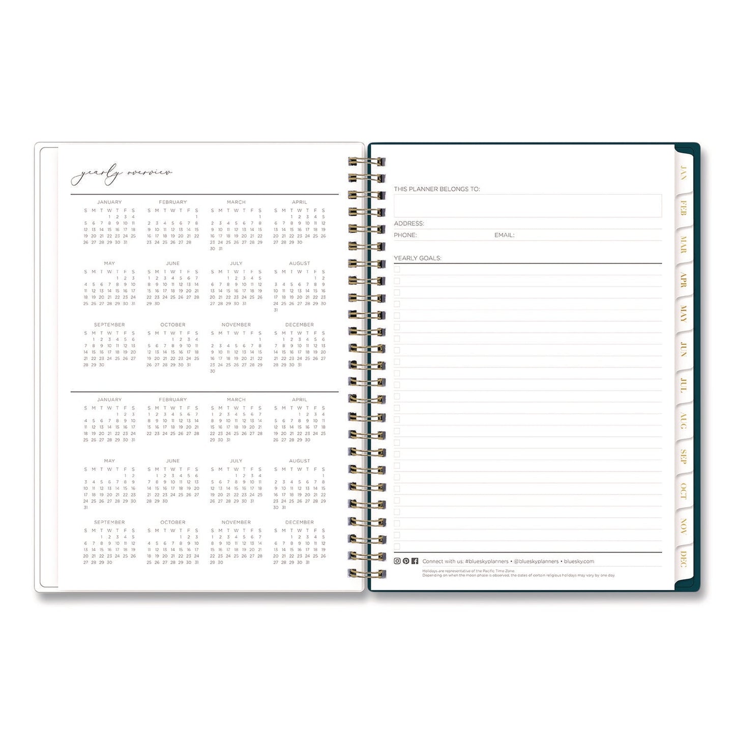 blue-sky-r-life-note-it-dania-dark-weekly-monthly-planner-floral-artwork-8-63-x-5-88-multicolor-cover-12-month-jan-to-dec-2025-bls13947825_5