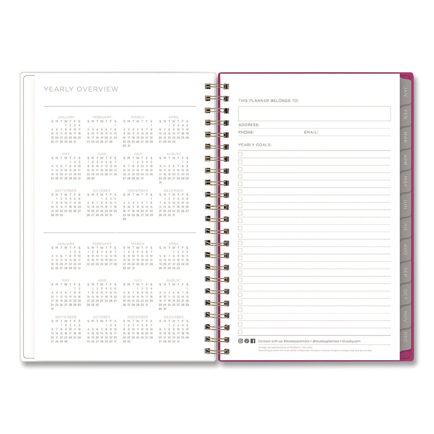 blue-sky-r-kelly-ventura-magenta-bloom-weekly-monthly-planner-floral-artwork-8-x-5-multicolor-cover-12-month-jan-to-dec-2025-bls14094725_4