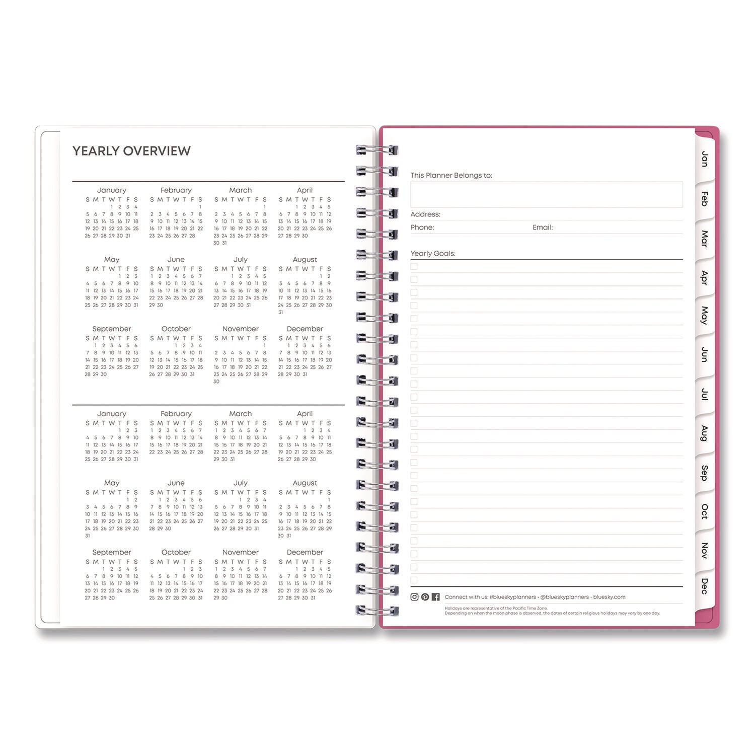 blue-sky-r-bca-orchid-weekly-monthly-planner-orchids-artwork-8-x-5-white-pink-cover-12-month-jan-to-dec-2025-bls14208425_4