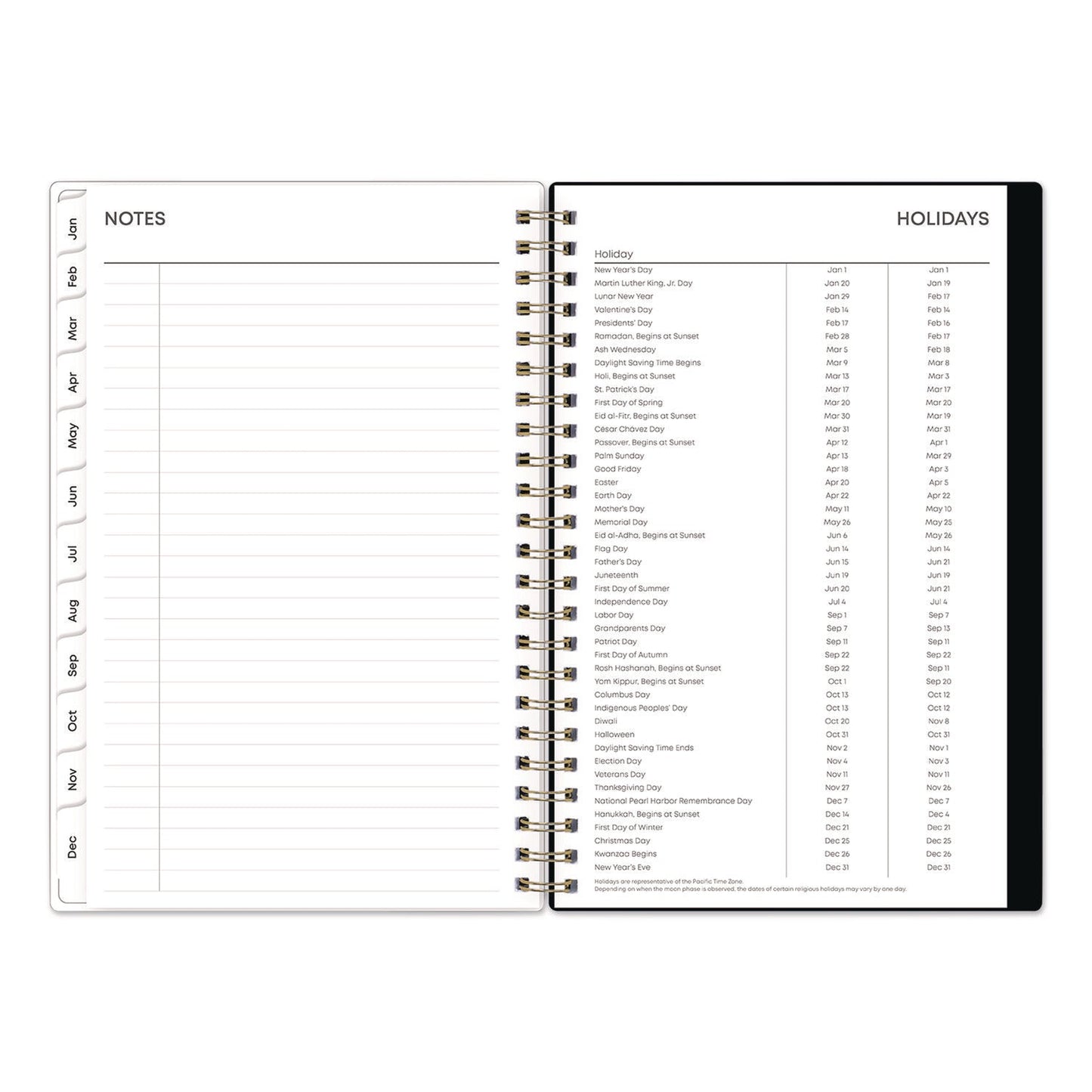 blue-sky-r-nevaeh-weekly-monthly-planner-wildflowers-artwork-8-x-5-multicolor-black-cover-12-month-jan-to-dec-2025-bls14394625_6