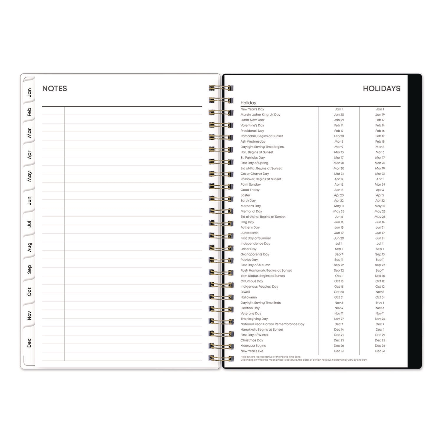 blue-sky-r-nevaeh-weekly-monthly-planner-wildflowers-artwork-8-x-5-multicolor-black-cover-12-month-jan-to-dec-2025-bls14394625_6