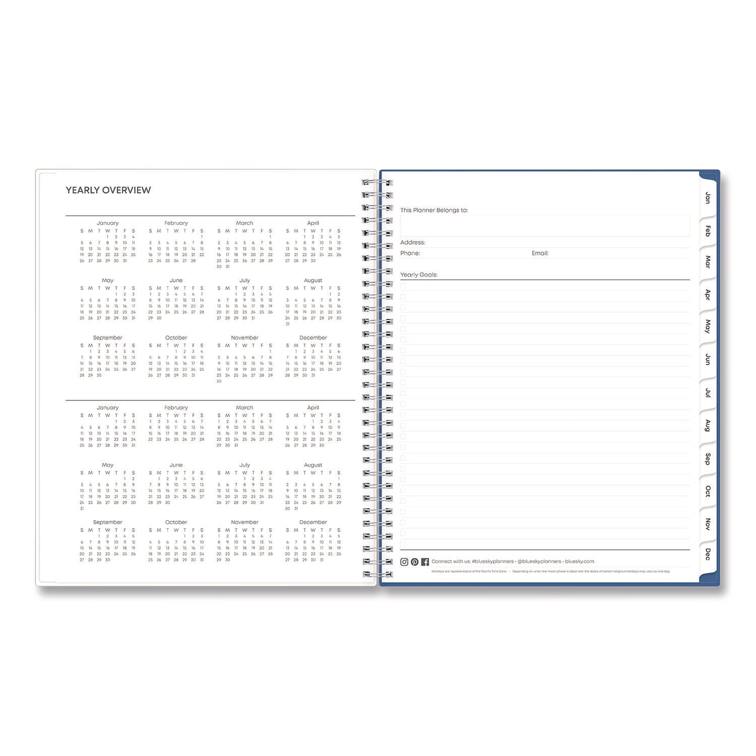 blue-sky-r-savoy-cool-weekly-monthly-planner-abstract-artwork-11-x-8-5-blue-silver-cover-12-month-jan-to-dec-2025-bls14876225_5
