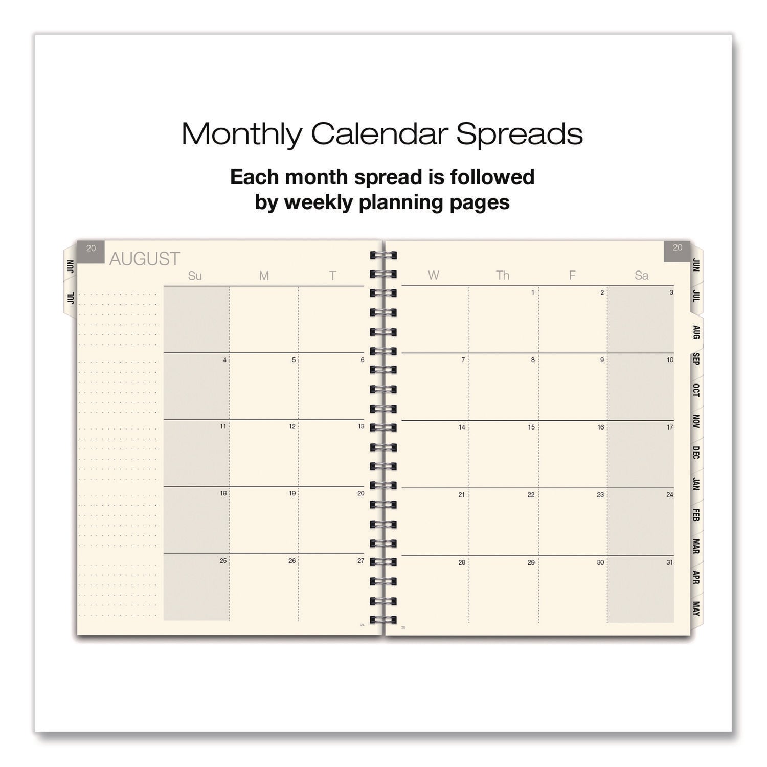 global-printed-products-pick-your-own-academic-year-weekly-monthly-planner-assorted-cover-themes-colors-11-x-8-5-14-month-june-2024-to-july-2025-gpu8511fay24s_5
