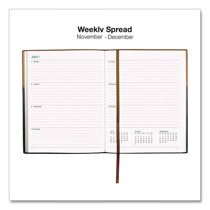 global-printed-products-deluxe-weekly-monthly-planner-10-x-8-black-brown-cover-14-month-nov-2024-to-dec-2025-gpuspls25brn810_2