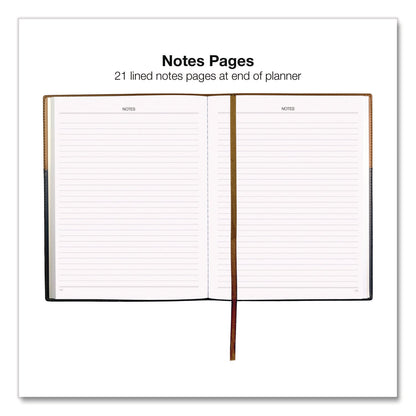 global-printed-products-deluxe-weekly-monthly-planner-10-x-8-black-brown-cover-14-month-nov-2024-to-dec-2025-gpuspls25brn810_4