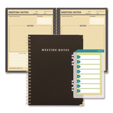 global-printed-products-meeting-notes-book-space-for-up-to-159-meetings-meeting-minutes-notes-format-black-gold-cover-80-11-x-8-5-sheets-gpuspls0118bk_2