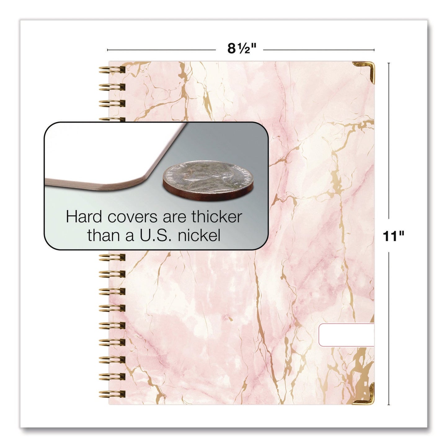 global-printed-products-marble-weekly-monthly-planner-11-x-8-5-pink-marble-gold-cover-14-month-nov-2024-to-dec-2025-gpuspls25851101_6