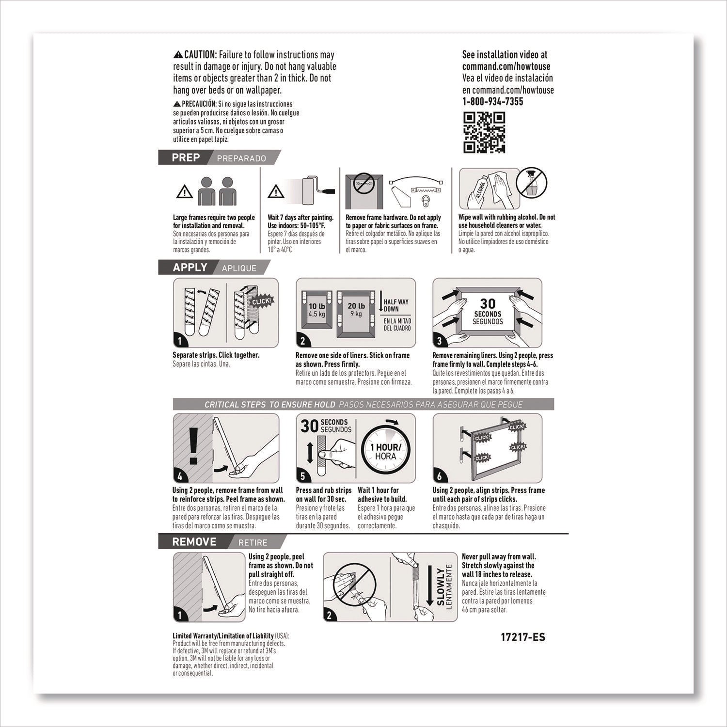 command-picture-hanging-strips-x-large-removable-holds-up-to-20-lbs-per-4-pairs-0-88-x-4-38-white-4-pairs-pack-mmm17217es_9