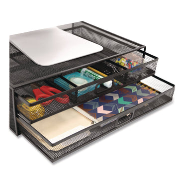 mount-it-metal-mesh-monitor-stand-with-storage-drawers-for-up-to-32-monitors-15-8-x-11-8-x-4-7-black-supports-30-lb-mnimi7365_2