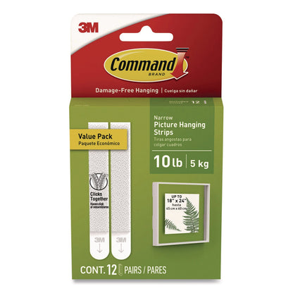 command-picture-hanging-strips-narrow-removable-holds-up-to-10-lbs-per-4-pairs-0-5-x-3-65-white-12-pairs-pack-mmm1720712es_1