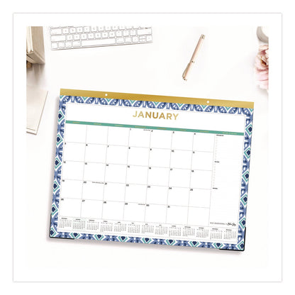 blue-sky-r-tile-desk-pad-calendar-geometric-artwork-22-x-17-white-sheets-gold-headband-clear-corners-12-month-jan-to-dec-2025-bls13369425_3