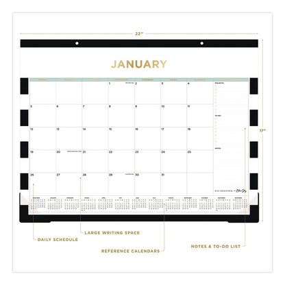 blue-sky-r-day-designer-rugby-stripe-desk-pad-calendar-22-x-17-white-black-sheets-12-month-jan-to-dec-2025-bls14389525_2