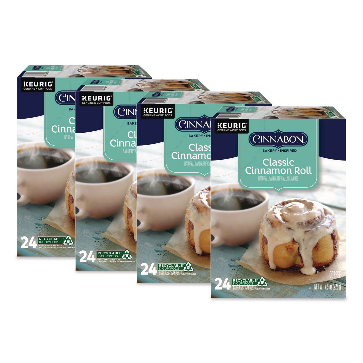 Cinnabon® Cinnabon Classic Cinnamon Roll Coffee K-Cups, 96/Carton (GMT6305CT)