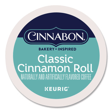 Cinnabon® Cinnabon Classic Cinnamon Roll Coffee K-Cups, 96/Carton (GMT6305CT)