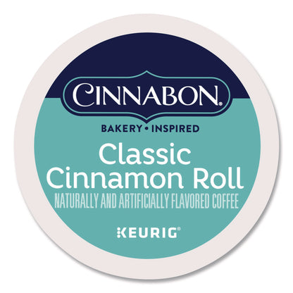 Cinnabon® Cinnabon Classic Cinnamon Roll Coffee K-Cups, 96/Carton (GMT6305CT)
