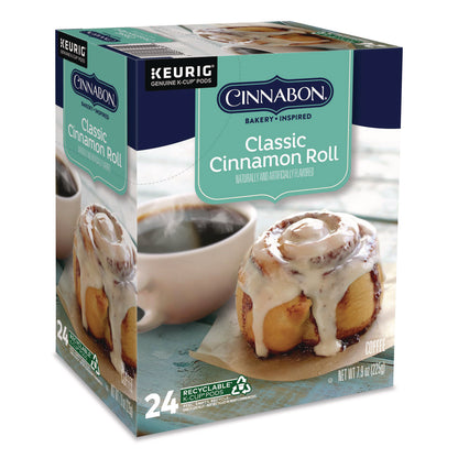 Cinnabon® Cinnabon Classic Cinnamon Roll Coffee K-Cups, 96/Carton (GMT6305CT)