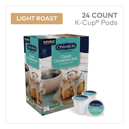 Cinnabon® Cinnabon Classic Cinnamon Roll Coffee K-Cups, 96/Carton (GMT6305CT)