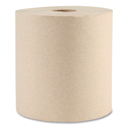 Boardwalk® Green Xtra Roll Towels, 1-Ply, 8" x 800 ft, Natural, 6 Rolls/Carton, 55 Cartons/Pallet (BWK32GREENPLT)