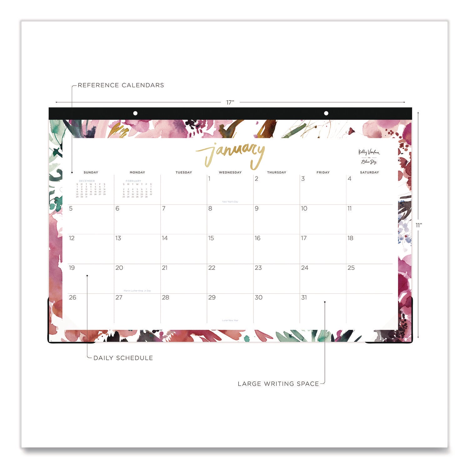 blue-sky-r-kelly-ventura-magenta-bloom-desk-pad-calendar-floral-artwork-17-x-11-white-multicolor-sheets-12-month-jan-to-dec-2025-bls14905725_2