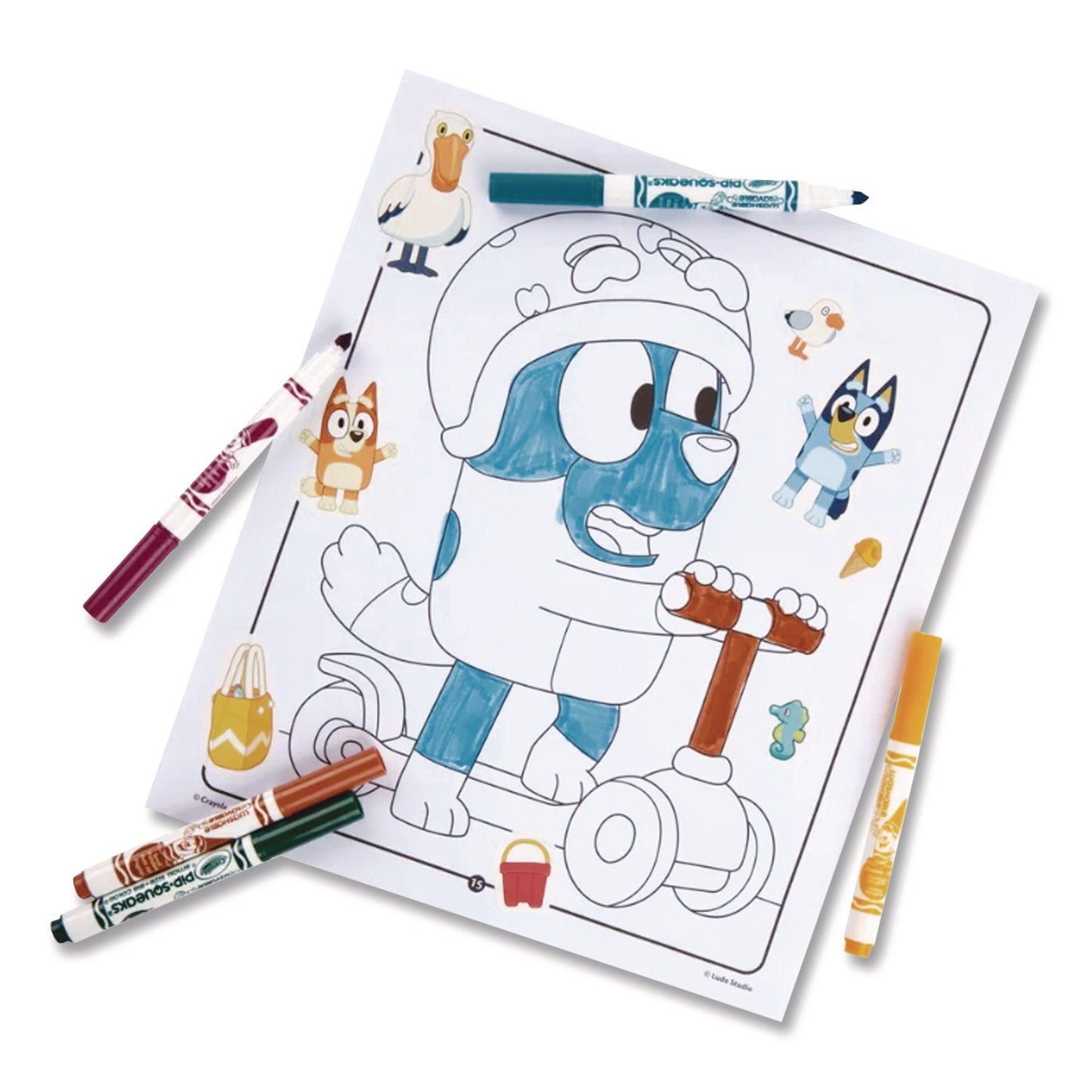 crayola-r-bluey-color-and-sticker-activity-set-32-coloring-sheets-51-stickers-5-pip-squeaks-markers-cyo42743_2