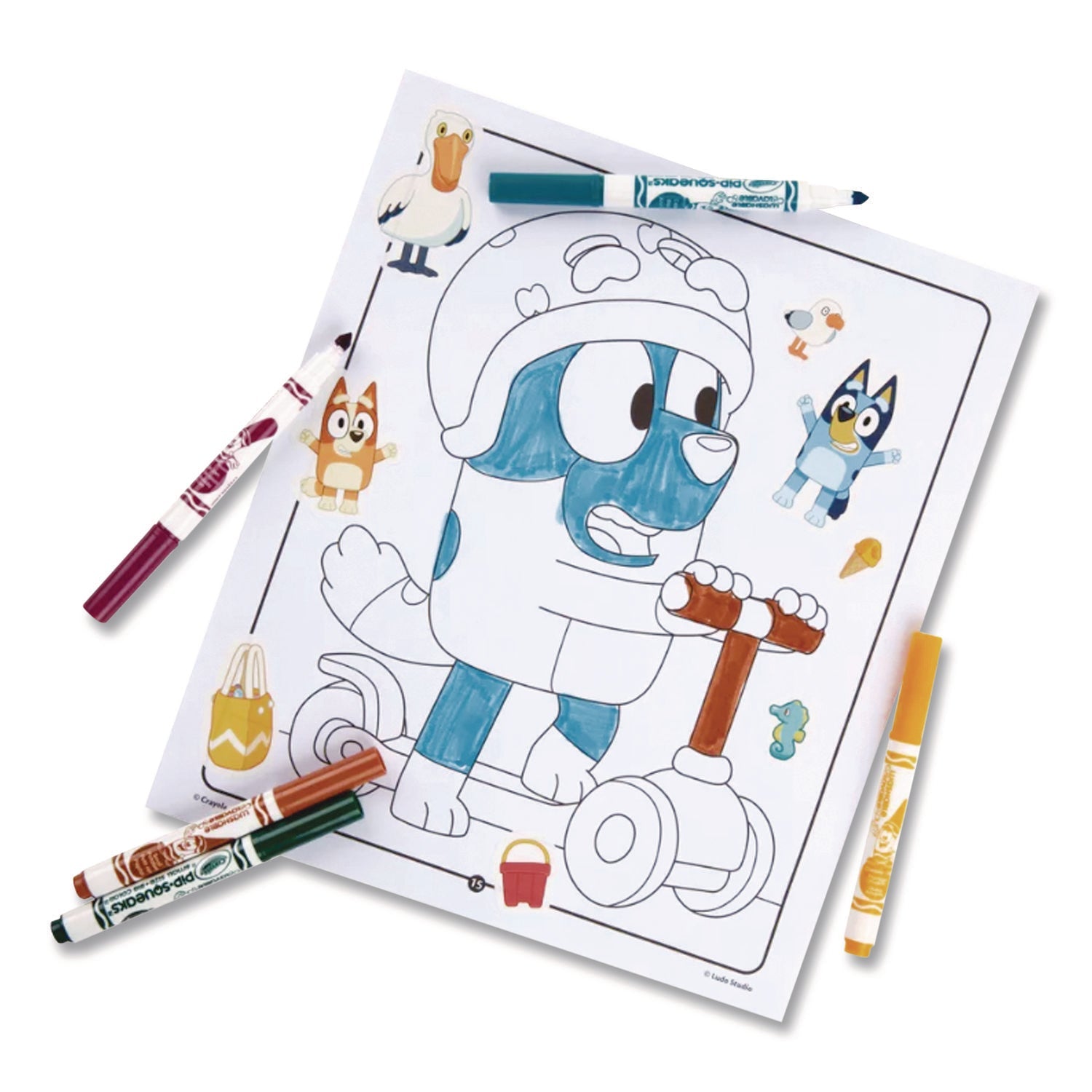 crayola-r-bluey-color-and-sticker-activity-set-32-coloring-sheets-51-stickers-5-pip-squeaks-markers-cyo42743_2
