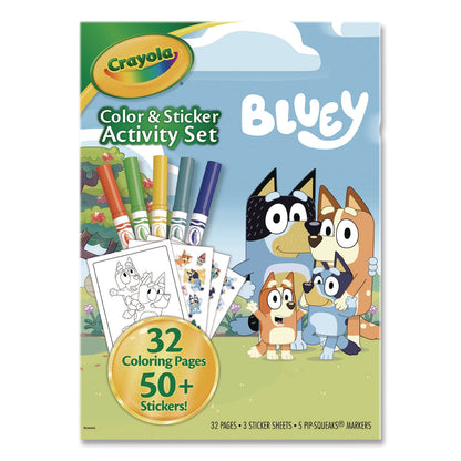 crayola-r-bluey-color-and-sticker-activity-set-32-coloring-sheets-51-stickers-5-pip-squeaks-markers-cyo42743_1