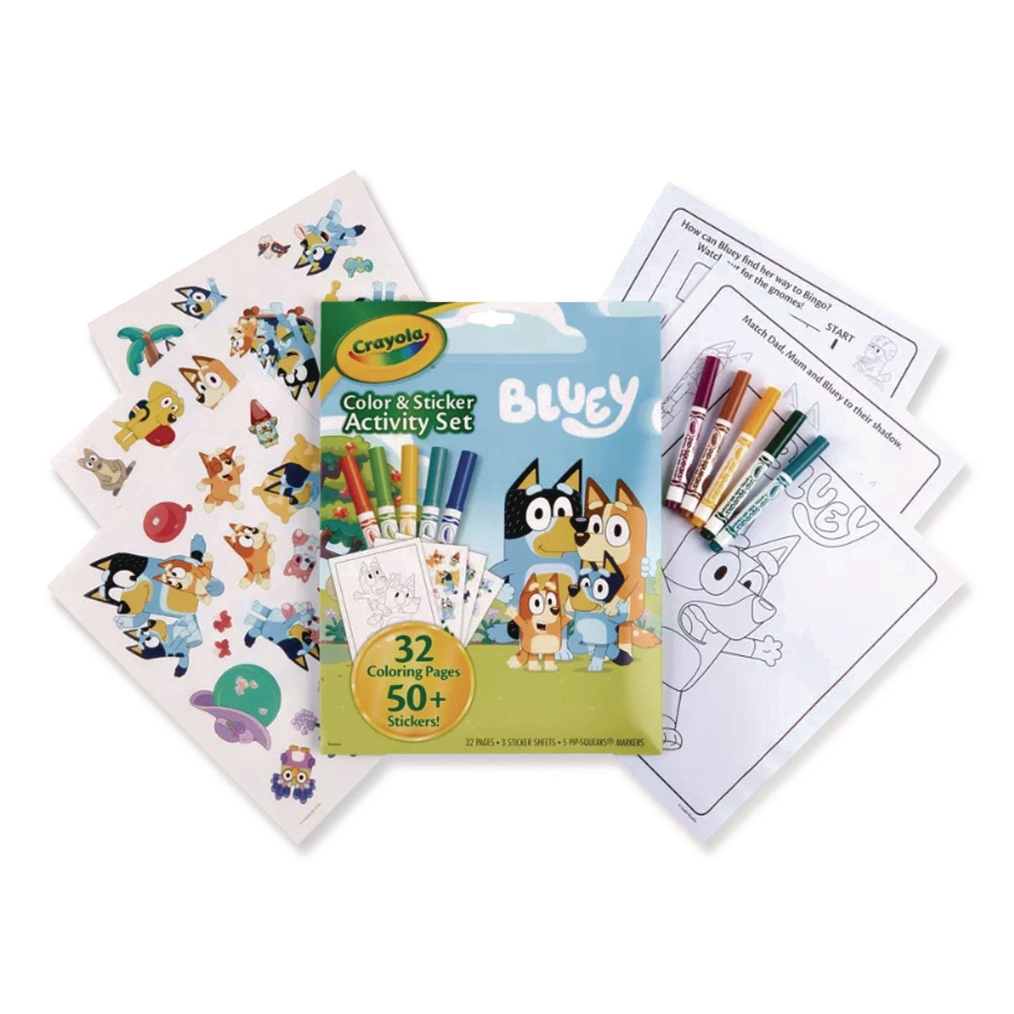 crayola-r-bluey-color-and-sticker-activity-set-32-coloring-sheets-51-stickers-5-pip-squeaks-markers-cyo42743_4