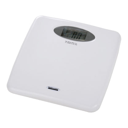 Health O Meter® Floor Scale Digital Display 440 lbs. / 200 kg Capacity White Battery Operated (626874_EA)