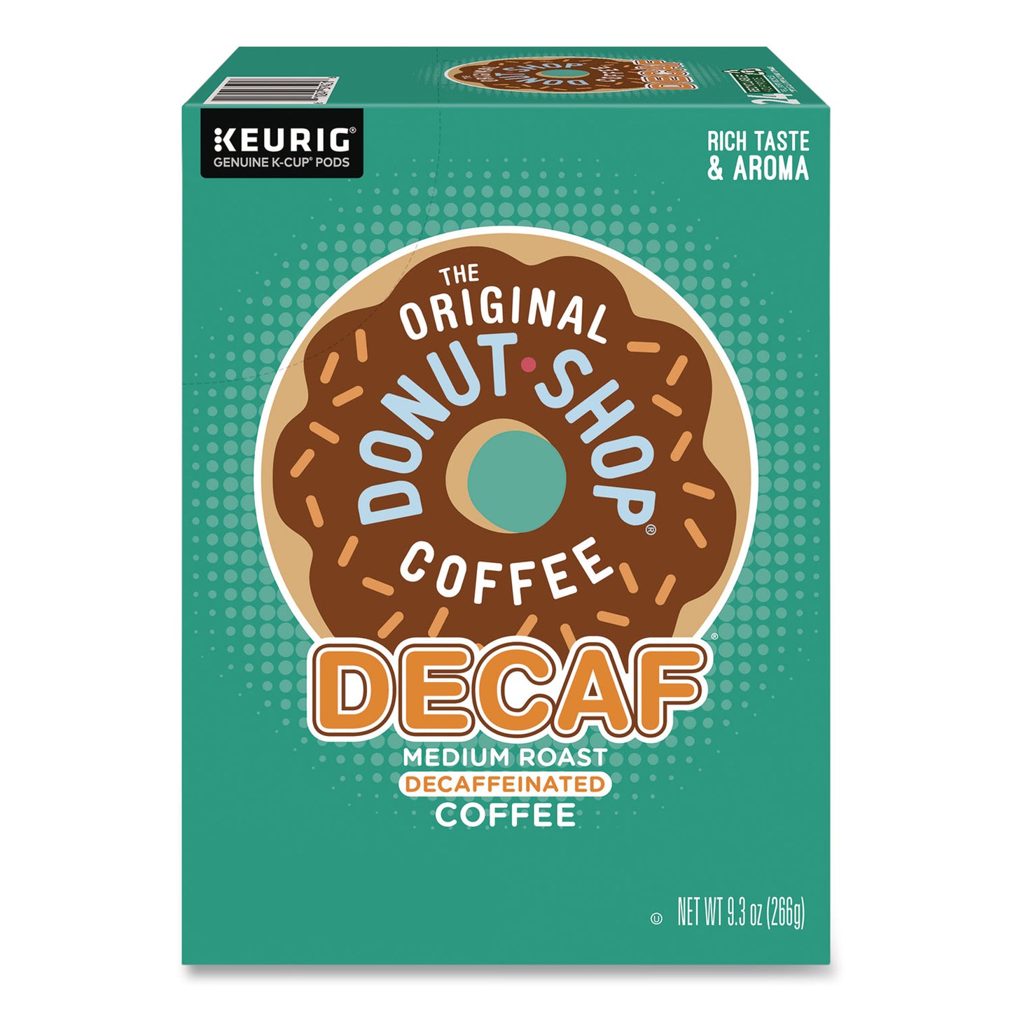 The Original Donut Shop® Decaf Coffee K-Cups, 0.39 oz, 22/Box (DIE60224101)