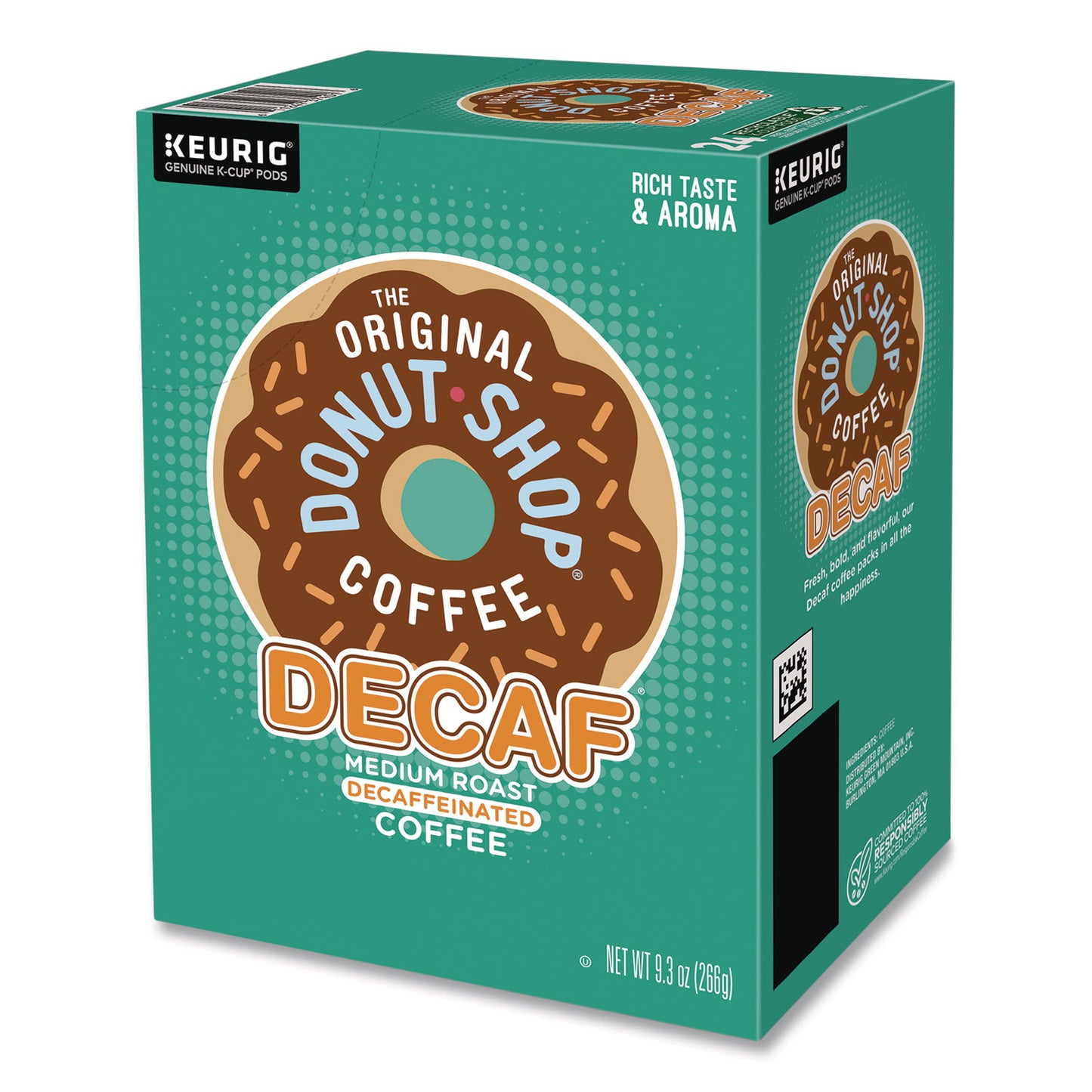 The Original Donut Shop® Decaf Coffee K-Cups, 0.39 oz, 22/Box (DIE60224101)