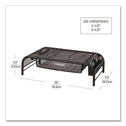 mind-reader-metal-mesh-monitor-stand-with-paper-tray-20-x-11-5-x-5-5-black-supports-33-lb-2-pack-ems2meshmonblk_3